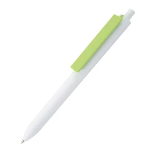 Kroglično pero Comet White - svetlo zelena