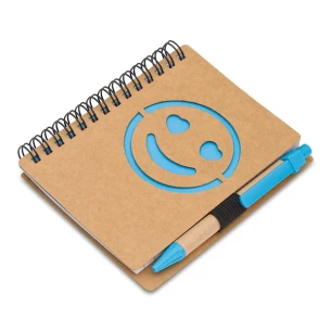Enostavni zvezek Smile - Modra