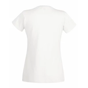 Majica FOTL Lady-Fit Valueweight T-Shirt - Bela