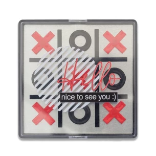 Magnetna igra tic-tac-toe - Črna