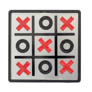 Magnetna igra tic-tac-toe - Črna