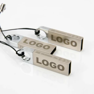 Flash disk Round 32Gb - srebrn