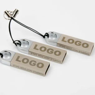 Flash disk Round 32Gb - srebrn