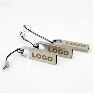 Flash disk Round 32Gb - srebrn