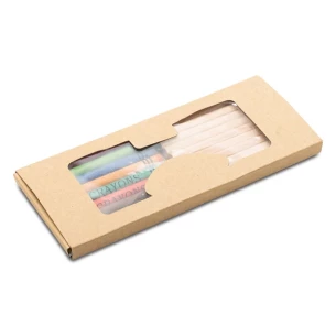 Komplet barvic za pobarvanje sveta - Bež