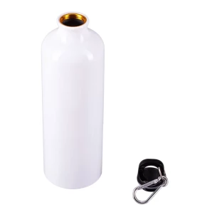 Aluminijasta steklenička Easy Tripper 800 ml - Bela
