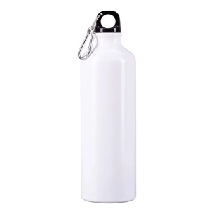 Aluminijasta steklenička Easy Tripper 800 ml - Bela