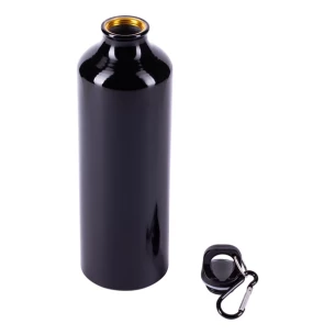 Aluminijasta steklenica Easy Tripper 800 ml - Črna