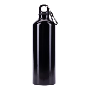Aluminijasta steklenica Easy Tripper 800 ml - Črna