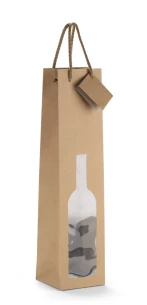 Vrečka za vino GABA - rjava