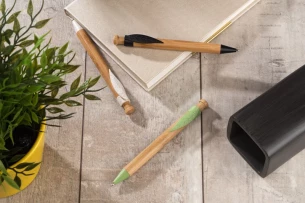 FOLL pisalo s kroglico - svetlo zelena