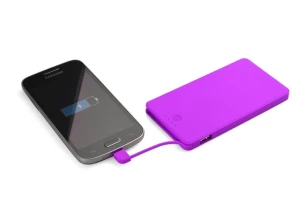 Powerbank VIVID 4000 mAh - Vijolična
