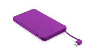 Powerbank VIVID 4000 mAh - Vijolična