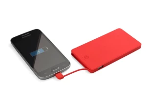 VIVID 4000 mAh power banka - Rdeča