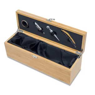 Garda škatla za vino z dodatki - bež