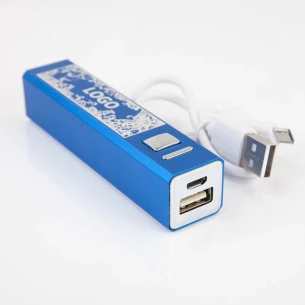 Powerbank Evander - srebrna
