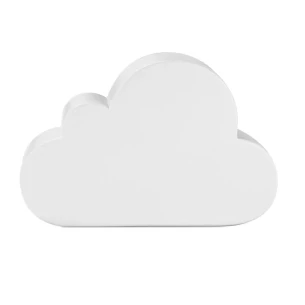 Antistresni oblak - CLOUDY - bela