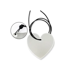 Obesek REF-HEART - Srebro