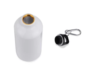 TREKO aluminijasta steklenica 500 ml - Bela