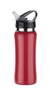 PATRO Jekleni bidon 600 ml - rdeč