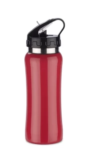 PATRO Jekleni bidon 600 ml - rdeč
