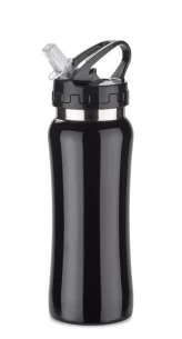 PATRO Jekleni bidon 600 ml - črn