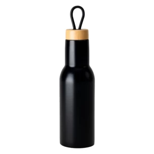 Vakuumska steklenica 400ml Lome - Črna