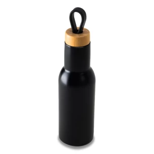 Vakuumska steklenica 400ml Lome - Črna