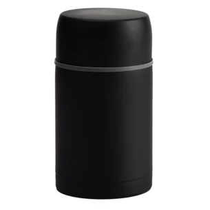 Vakuumska termo posoda 800 ml - črna