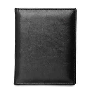 Klasični etui za dokumente - črn