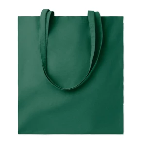 COTTONEL COLOUR+ nakupovalna torba - temno zelena