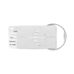 Oznaka za prtljago FLY TAG - srebrna mat