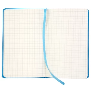 Notatnik w kratkę Asturias - Biały