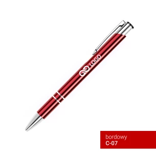 Kroglično pero Cosmo - bordo barva