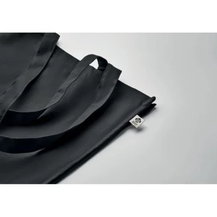 Torba iz organskega bombaža BENTE COLOUR - Črna