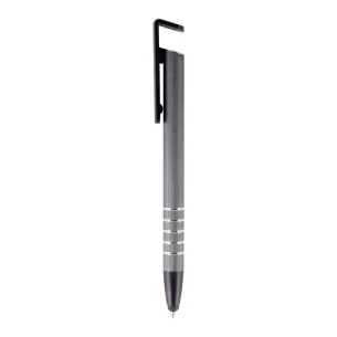 ERRAN LONG PEN - DOTIK PEN, STOJALO ZA TELEFON - Siva
