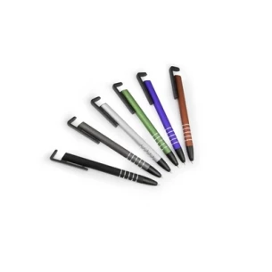 ERRAN LONG PEN - DOTIK PEN, STOJALO ZA TELEFON - Siva
