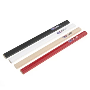 Tesarski svinčnik z logotipom - Bež