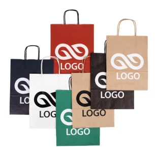 Darilni paket A4 Barvna torba - zelena