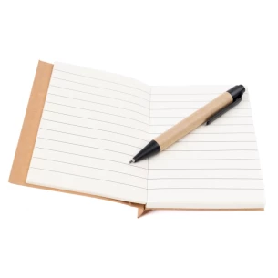 Beležnica Eco1 s pisalom - modra