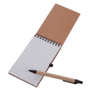 Beležnica Eco2 s pisalom - črna