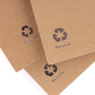 Beležnica Eco3 s pisalom - oranžna