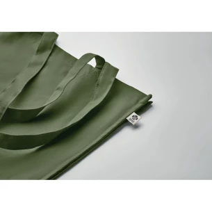 BENTE COLOUR torba iz organskega bombaža - Zelena