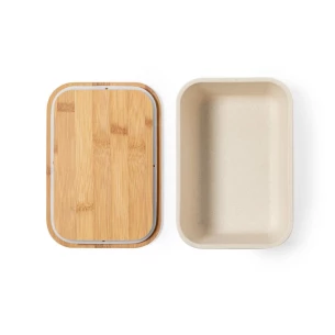 Škatla za zajtrk 1 L, bambusov pokrov - nevtralna