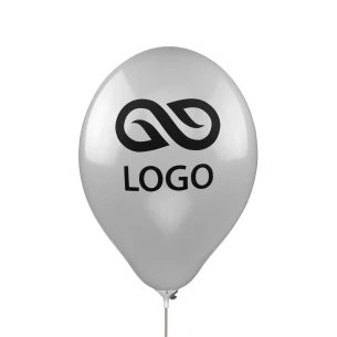 Balon 30 cm - siv