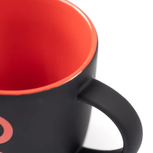Keramična skodelica Esla 345 ml – rdeča