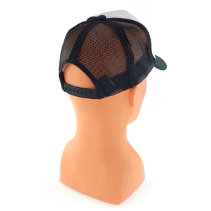 Kapa z napisom Trucker - Modra
