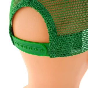 Kapa z napisom Trucker - Črna/bela