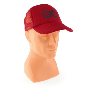 Kapa z napisom Trucker - Črna/bela