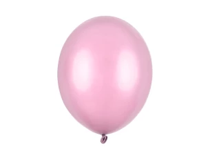Metaliziran balon 30 cm - svetlo roza